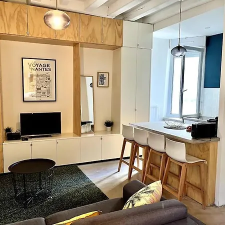 Апартаменты Le Madeleine, 2pers Wifi Et Tv Нант